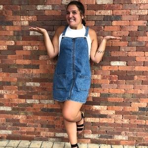 Wild Fable Jean zipper dress